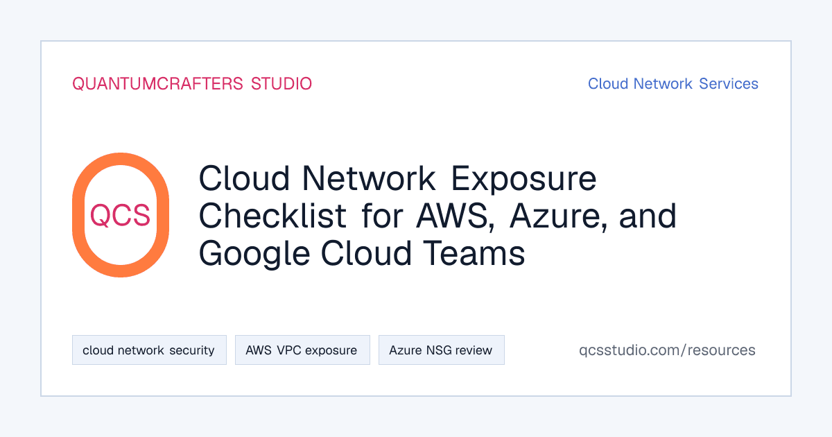 Isometric cloud and data center platform for cloud network exposure review